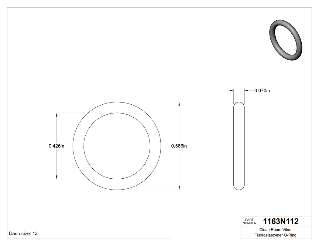 Technical drawing - 1163N112